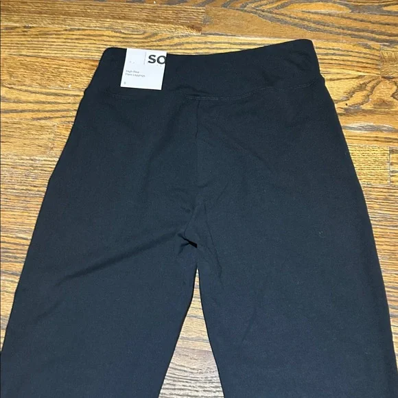 Black Flare Stretch Pants - Picture 6 of 6